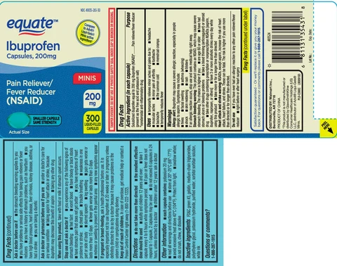 Ibuprofen minis 포장