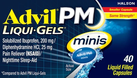 Advil PM LG Minis 40 ct