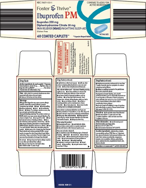 foster and thrive ibuprofen pm packaging