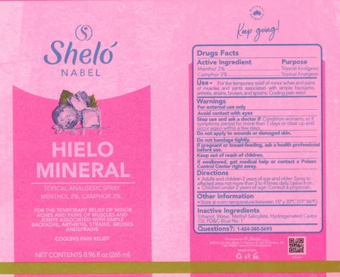 Hielo Mineral 포장