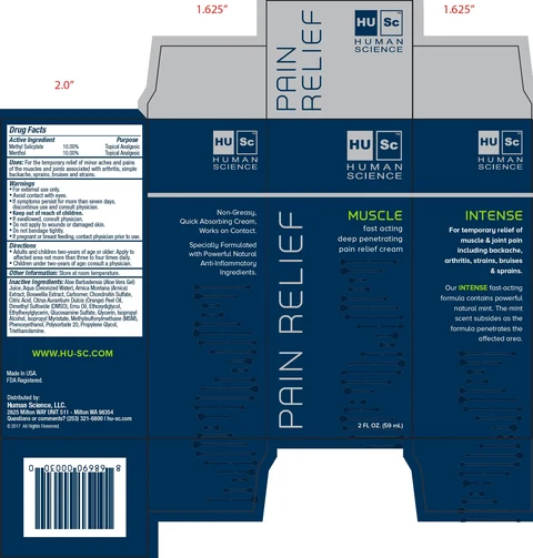 Human Science Muscle Pain Relief 포장