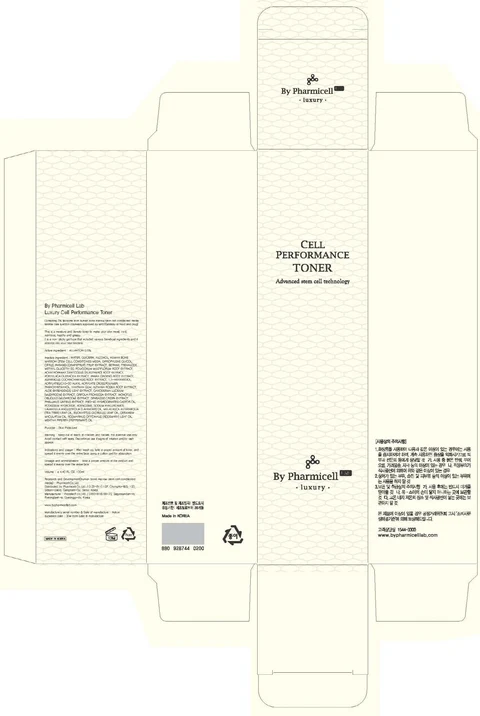By Pharmicell Lab Luxury Cell Performance Toner packaging
