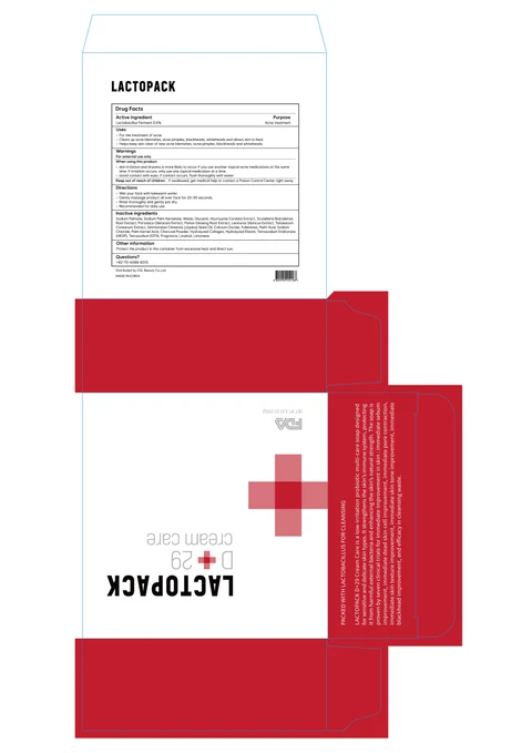Lacto Pack D29 Cream Care packaging