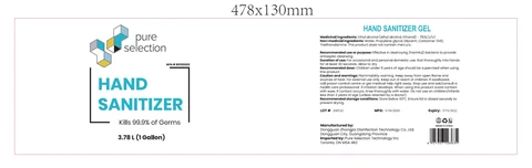 3780 mL Marking