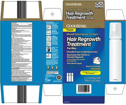 good sense hair regrowth treatment packaging