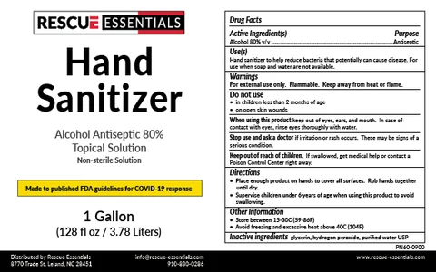 Hand Sanitizer packaging