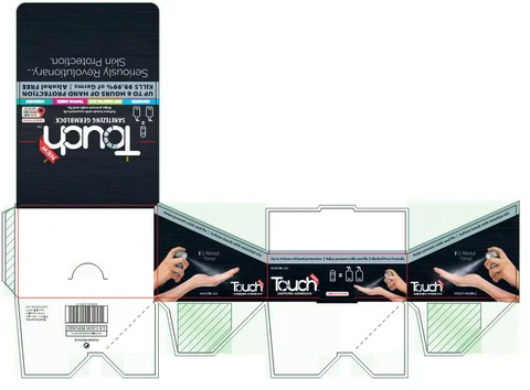 Touch Carton Display Variety