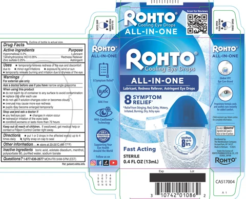 RohtoAll-In-One packaging