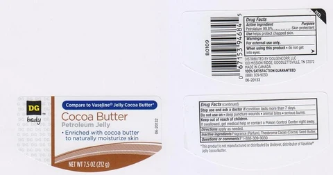 DG BODYPETROLEUM COCOA BUTTER 포장