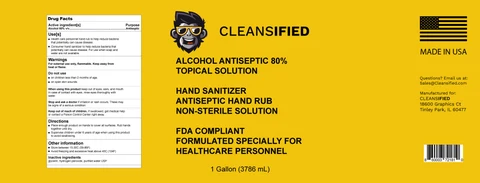 Cleansified 포장