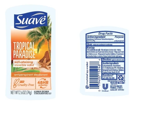 Suave packaging
