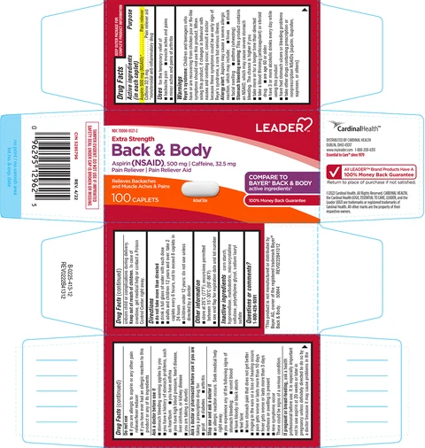 Back and BodyExtra Strength 포장