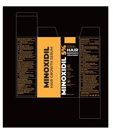 5% MINOXIDIL SERUM 포장