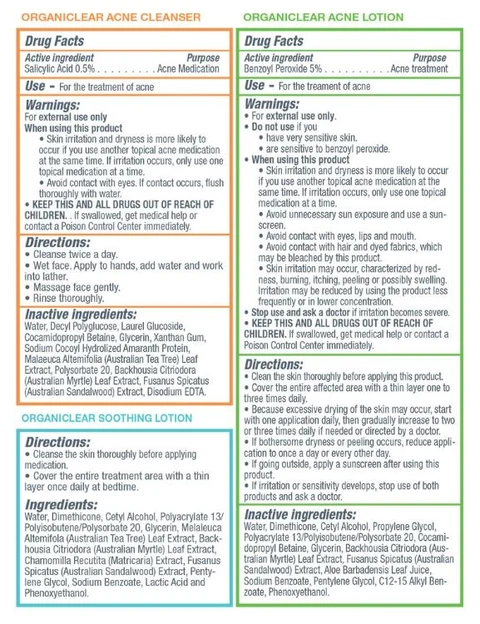 30 day Acne Treatment Kit 포장