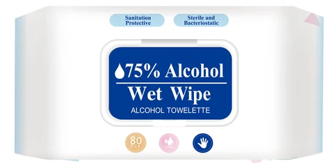 Alcohol Wipes 포장