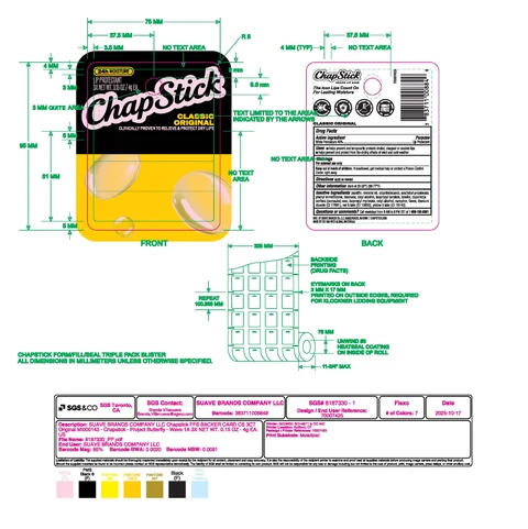 ChapStick Classic Original 포장