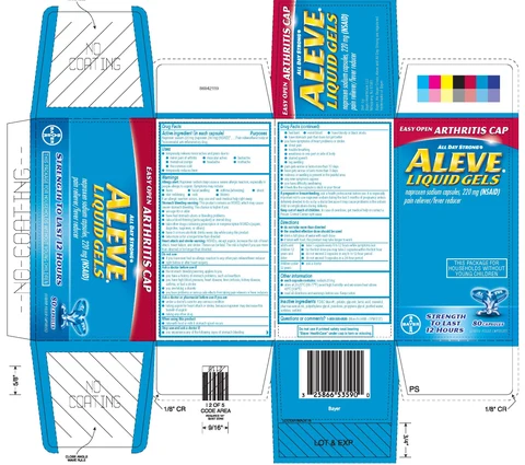 AleveEasy Open Arthritis Cap 포장
