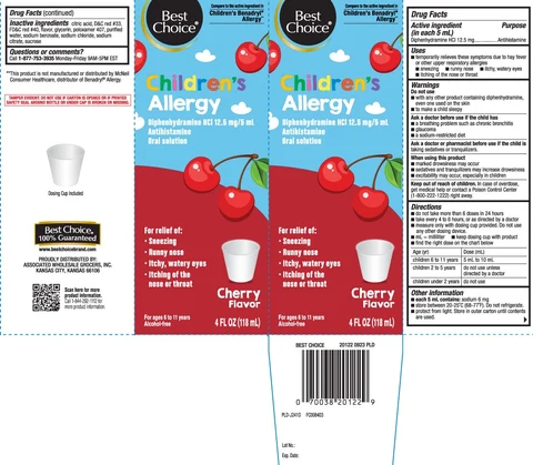 Childrens Allergy packaging