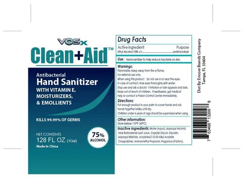 Antibacterial Hand Sanitizer 포장