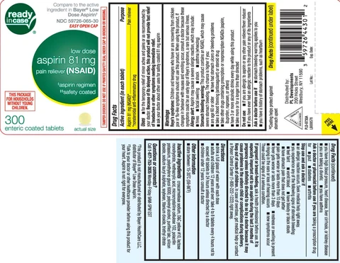 Low Dose Aspirin packaging
