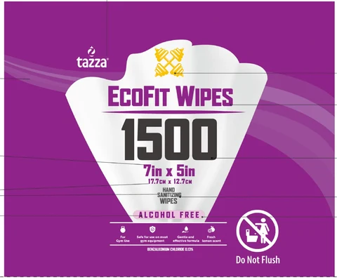 tazza ECOFIT WIPES 포장