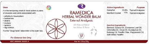 Ramedica Herbal Wonder Balm 포장