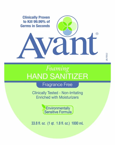 Avant Foaming Hand Sanitizer 포장