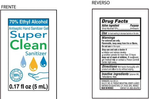 Super Clean Sanitizer 포장