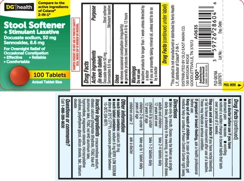 Stool Softener LaxativePlus Stimulant packaging