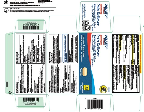 Acetaminophen and Ibuprofen (NSAID) 포장
