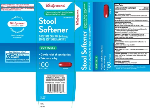 Stool Softener packaging
