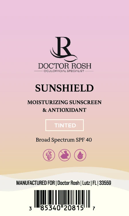 Sunshield Moisturizing Sunscreen and Antioxidant 포장