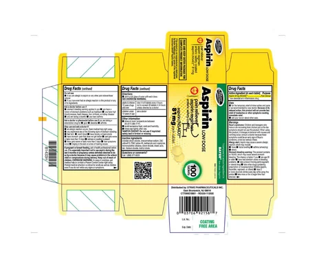 Aspirin 81mg 포장