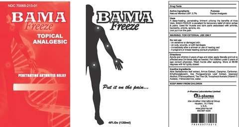 BAMA Freeze 포장