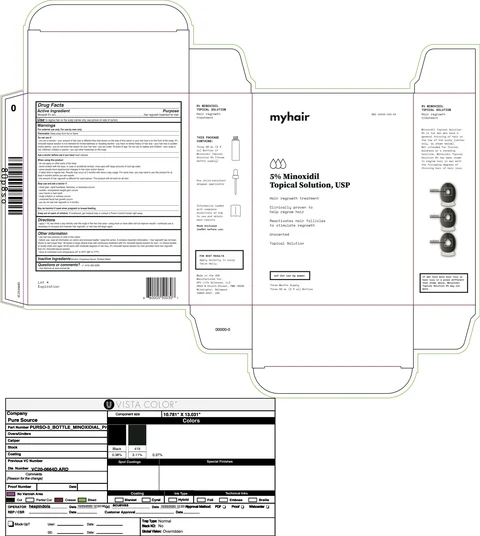 myhair hair regrowth treatment 포장