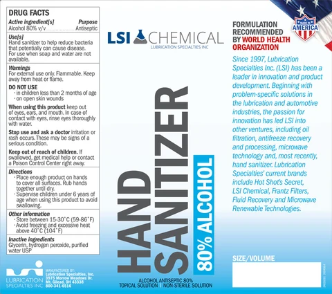 Hand Sanitizer packaging