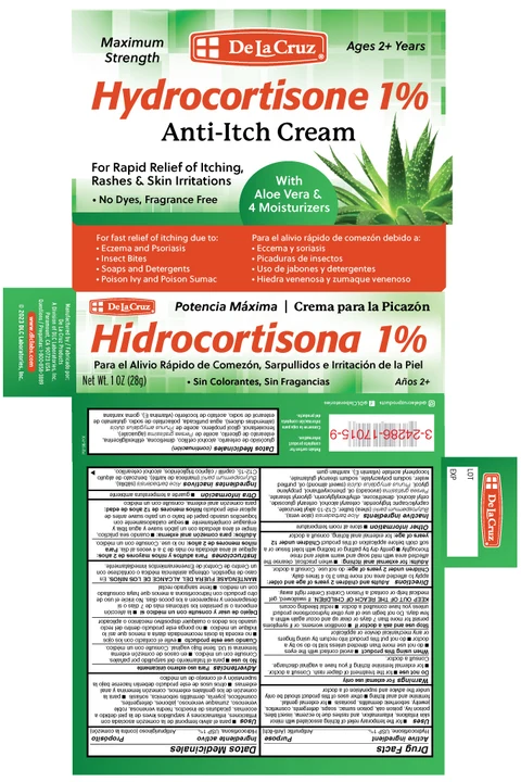 Hydrocortisone 1% Anti-Itch Cream 포장