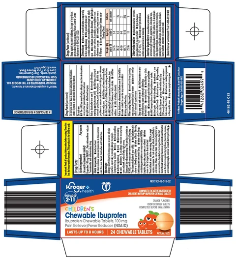 childrens ibuprofen packaging