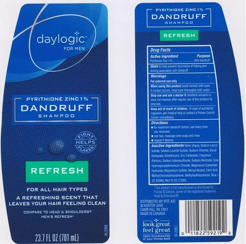 Daylogic Refresh Dandruff 포장
