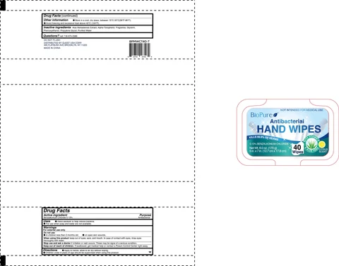 WET WIPE packaging
