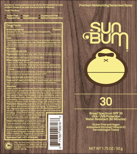 Sun Bum SPF 30 Premium Moisturizing Sunscreen 포장