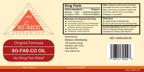 Sofasco 2 oz