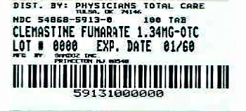 Clemastine Fumarate 포장