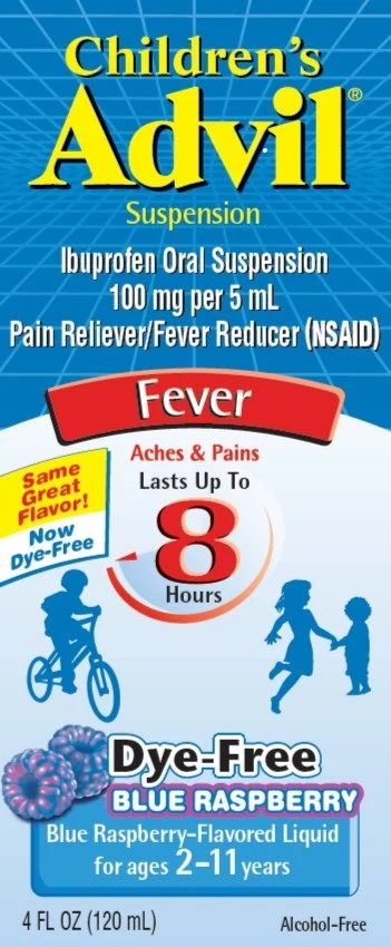 CHILDRENS ADVIL 포장