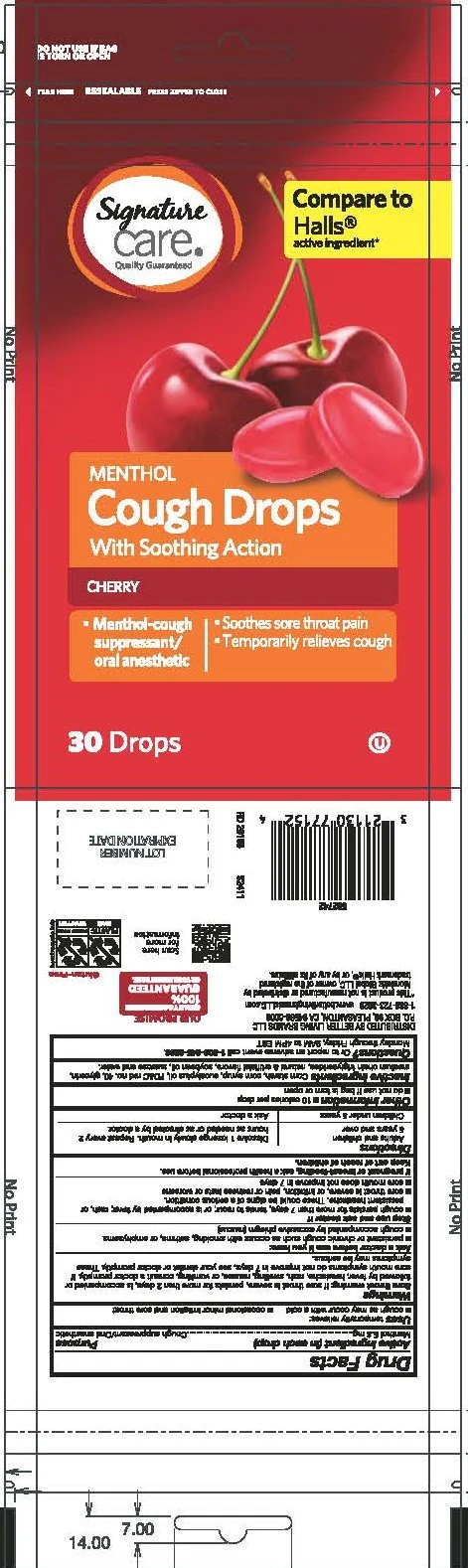 Cherry Cough Drop packaging