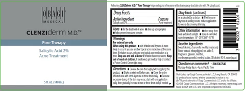CLENZIDERM PORE THERAPYACNE TREATMENT packaging