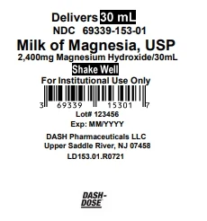 milk of magnesia 포장