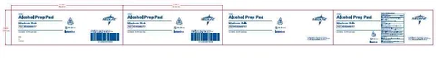 Alcohol Prep PadMedium Bulk 포장