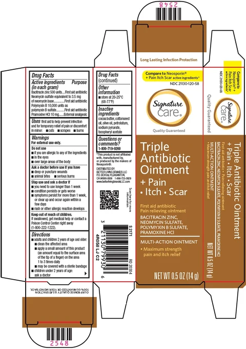 Signature Care Triple Antibiotic 포장