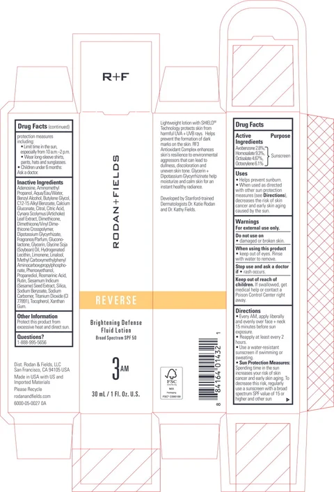 REVERSE Brightening Defense Fluid 포장